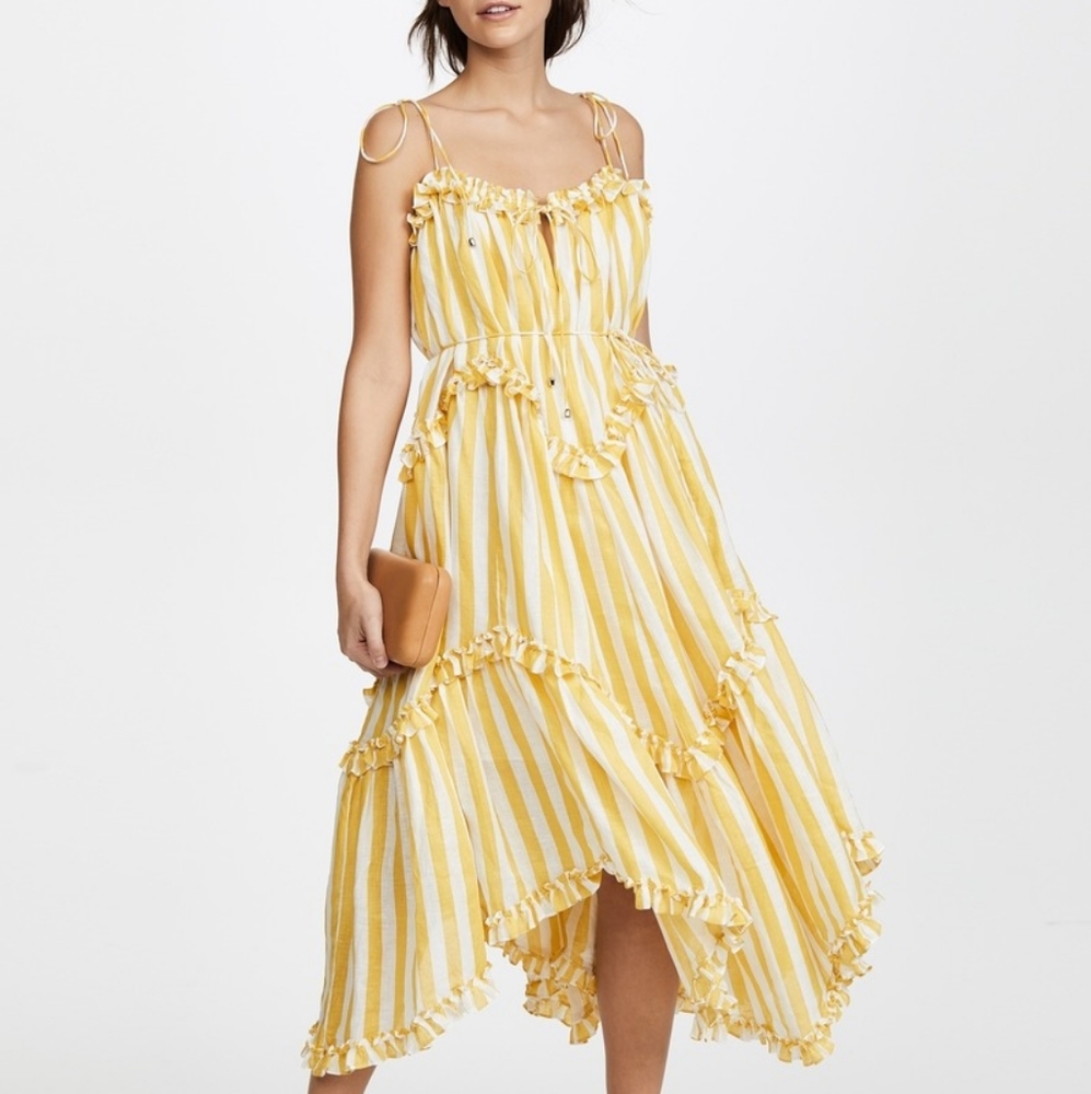Zimmermann Lumino Floating linen dress‎